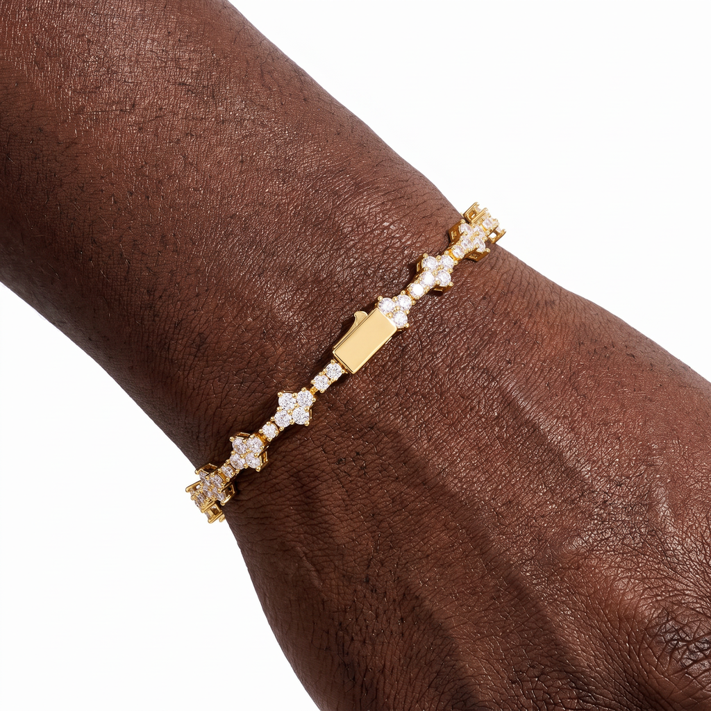 Honeycomb Tennis Bracelet