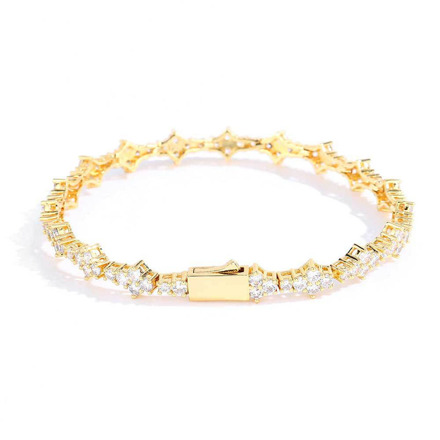 Honeycomb Tennis Bracelet