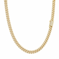 5mm Moissanite Cuban Link Necklace - product image 1